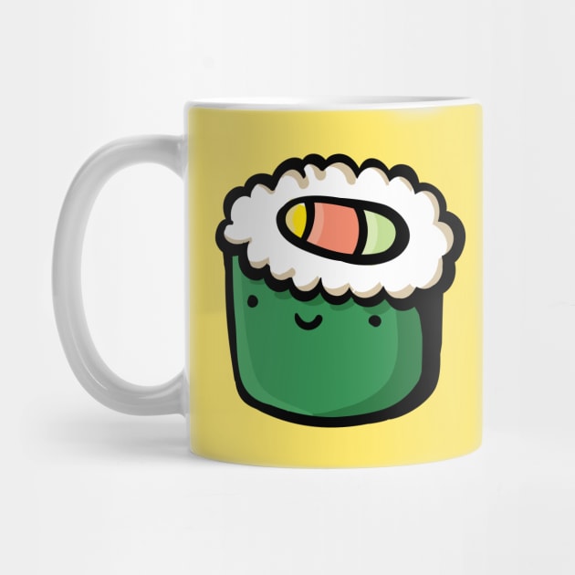 Sushi Roll Dude by EmcgaugheyDesigns